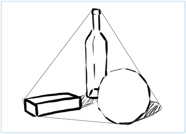 効率よくデッサンの構図を取るためのコツ Dessin Laboratory