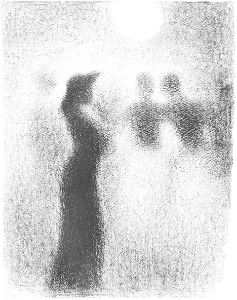 スーラの素描 Seurat Dessin