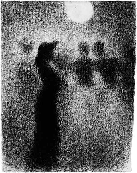 スーラの素描 Seurat Dessin